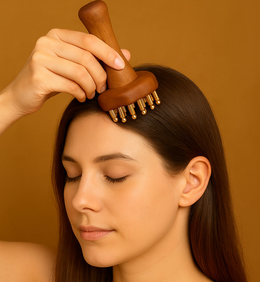 Lymphatic Scalp Massager