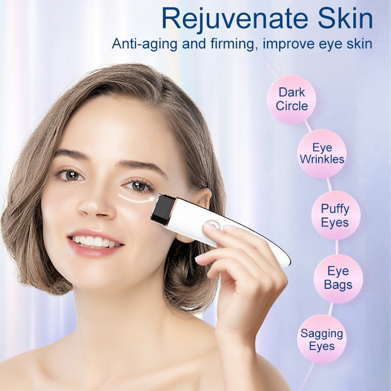 ANLAN RF Eye Massager RF Lifting EMS Beauty Device Skin Lifting Firming Dark Circle Eye Bag Removal Face Firming Wrinkle Removal