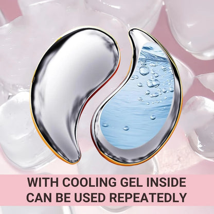 Cooling Steel Eye Pads