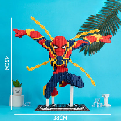 Disney Superhero Diamond Building Blocks Captain America Iron Man Hulk Connection Magic Bricks Figure Toy For Christmas Gifts