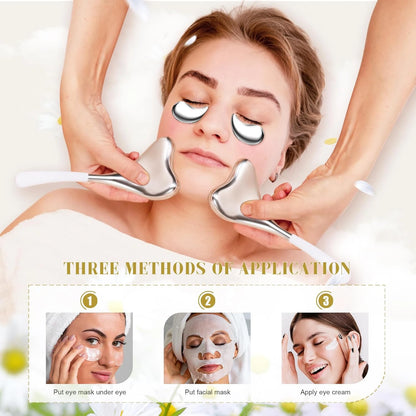 Cooling Steel Eye Pads