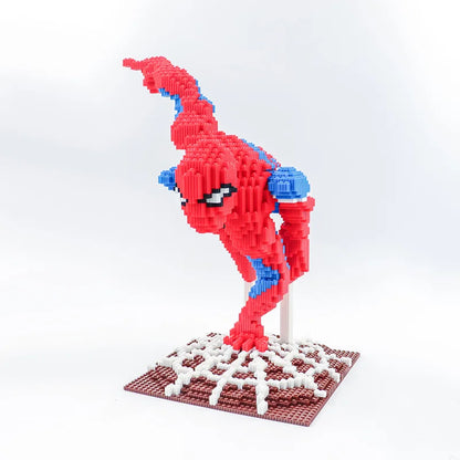 Disney Superhero Diamond Building Blocks Captain America Iron Man Hulk Connection Magic Bricks Figure Toy For Christmas Gifts