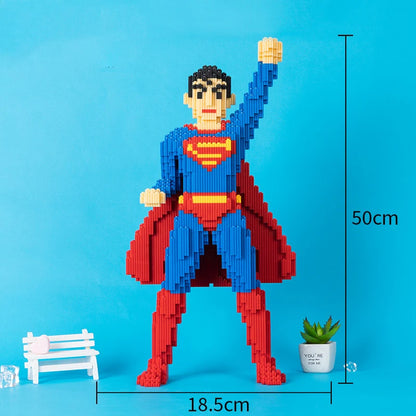 Disney Superhero Diamond Building Blocks Captain America Iron Man Hulk Connection Magic Bricks Figure Toy For Christmas Gifts