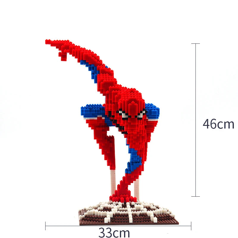Disney Superhero Diamond Building Blocks Captain America Iron Man Hulk Connection Magic Bricks Figure Toy For Christmas Gifts