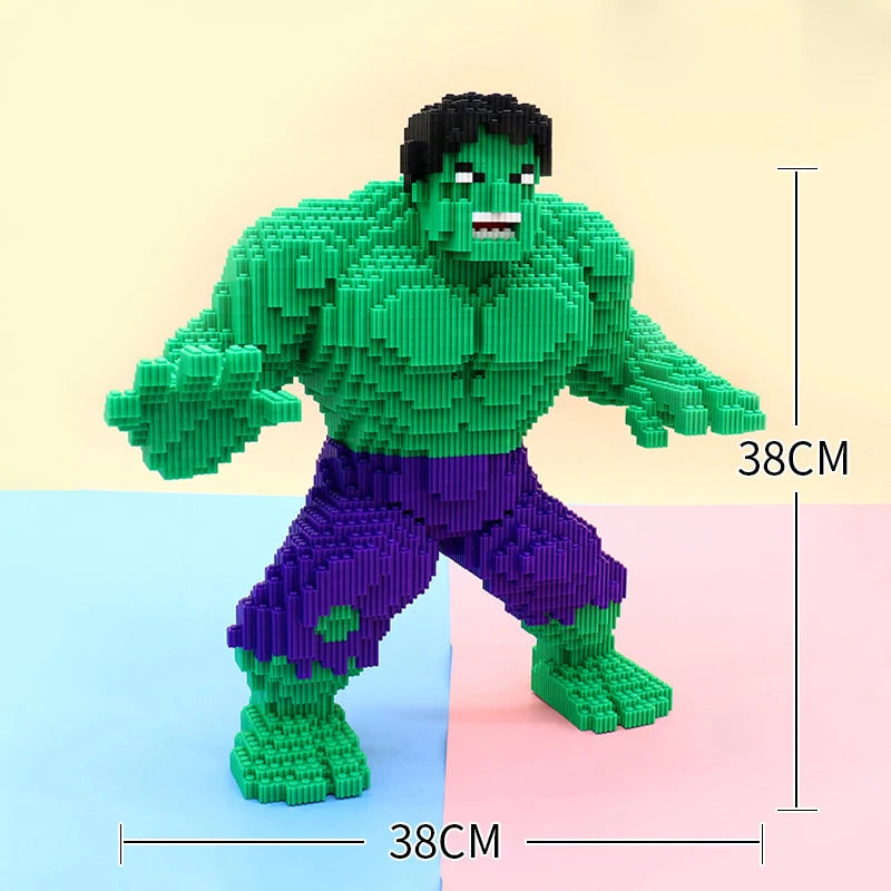Disney Superhero Diamond Building Blocks Captain America Iron Man Hulk Connection Magic Bricks Figure Toy For Christmas Gifts