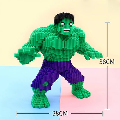 Disney Superhero Diamond Building Blocks Captain America Iron Man Hulk Connection Magic Bricks Figure Toy For Christmas Gifts