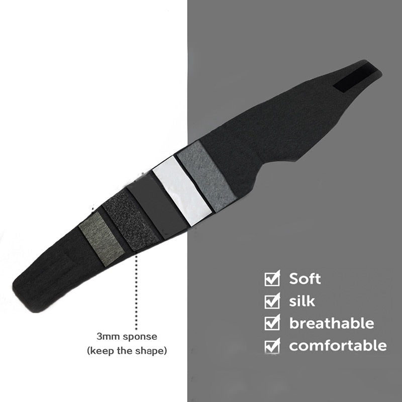 Cotton Sleeping Eye Mask Cover Shade Patch Women Men Blindfold Sleep Aid Masks Eyeshade Travel Relax Rest Night Eyemask Eyepatch