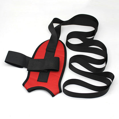 148cm Yoga Leg Ankle Brace Support Training Stretching Belt Stroke Hemiplegia Rehabilitation Strap Correction Braces Yoga Belt