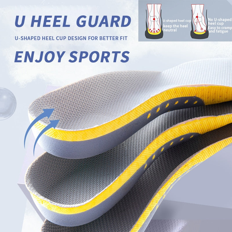 Orthopedic Insoles Orthotics Flat Foot Health Sole Pad For Shoes Insert Arch Support Pad For Plantar fasciitis Feet Care Insoles