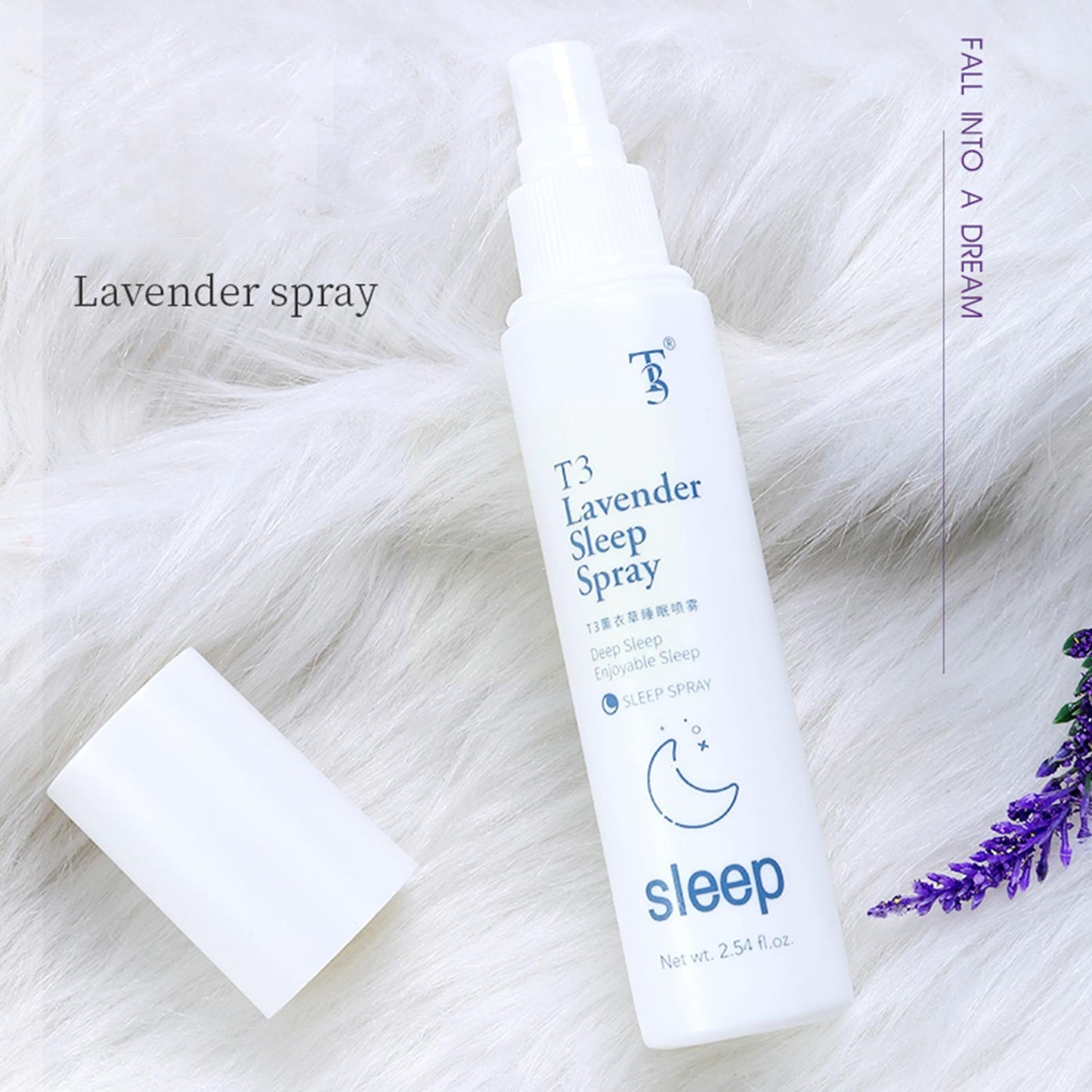 Lavender Sleep Spray 75ml Lavender Pillow Mist Sleep Sleep With Mist Provides Pillow And Rest Relaxation Spray Natural R5F4