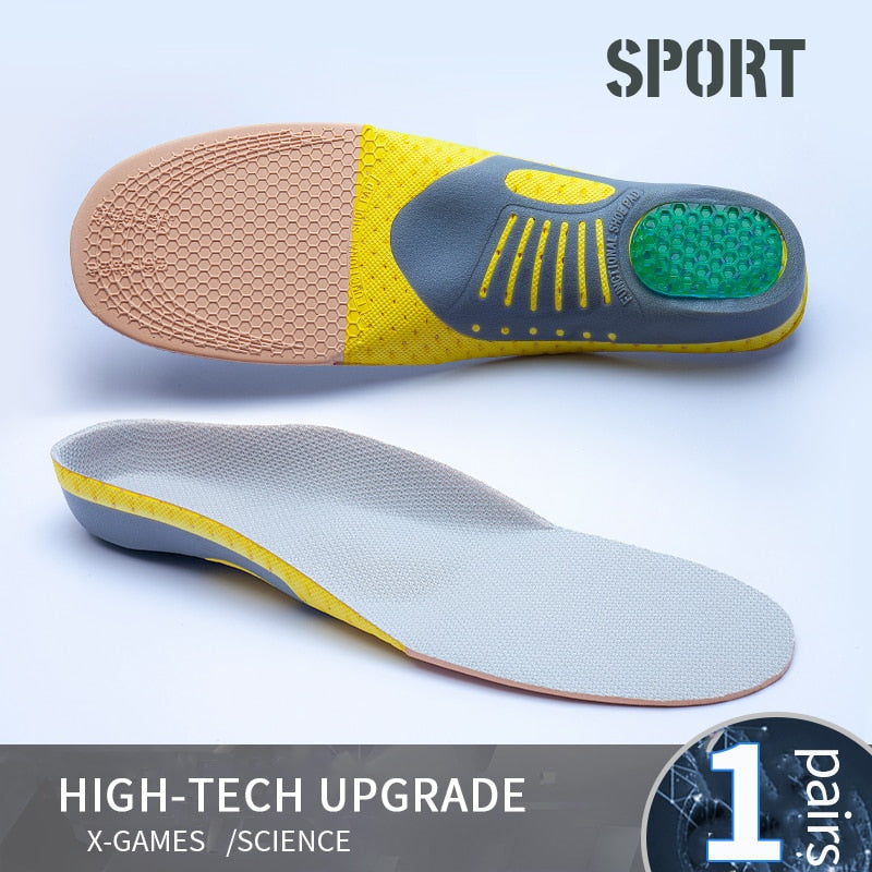 Orthopedic Insoles Orthotics Flat Foot Health Sole Pad For Shoes Insert Arch Support Pad For Plantar fasciitis Feet Care Insoles