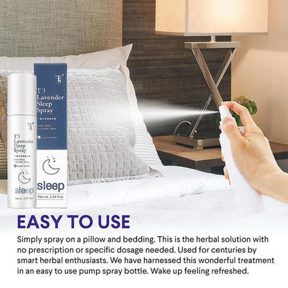 Lavender Sleep Spray 75ml Lavender Pillow Mist Sleep Sleep With Mist Provides Pillow And Rest Relaxation Spray Natural R5F4